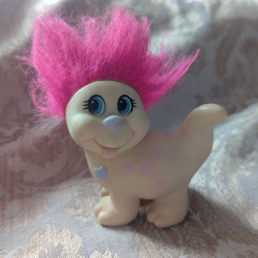 Vintage 1985 Playskool Hasbro Snugglebumms Toy - Lucky Dino Pet 3